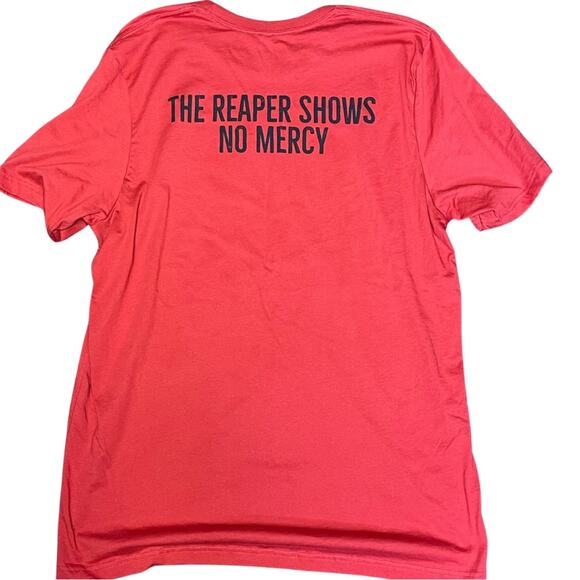 Paqui tshirt one chip challenge tee Carolina reaper shows no mercy red size XL - Picture 2 of 4